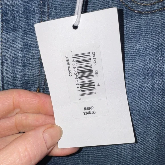 Frame denim, La Palazzo, size 27, NWT, color: Disarm - Picture 6 of 11